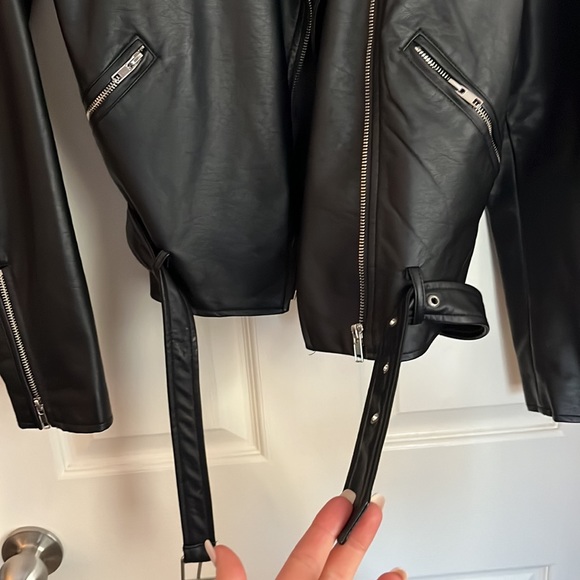 Urban Outfitters Pleather Jacket - Picture 5 of 6